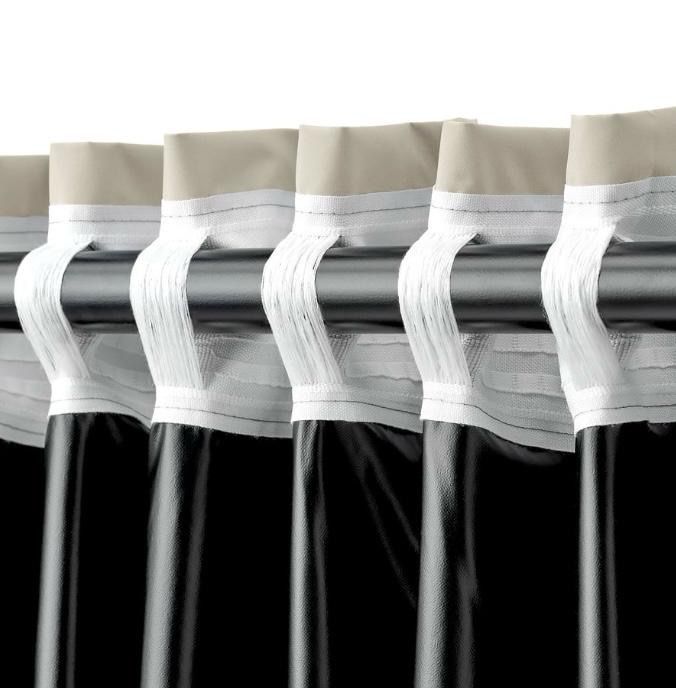 Cortinado Novo opaco, 1ud, bege/c/fita p/ franzir