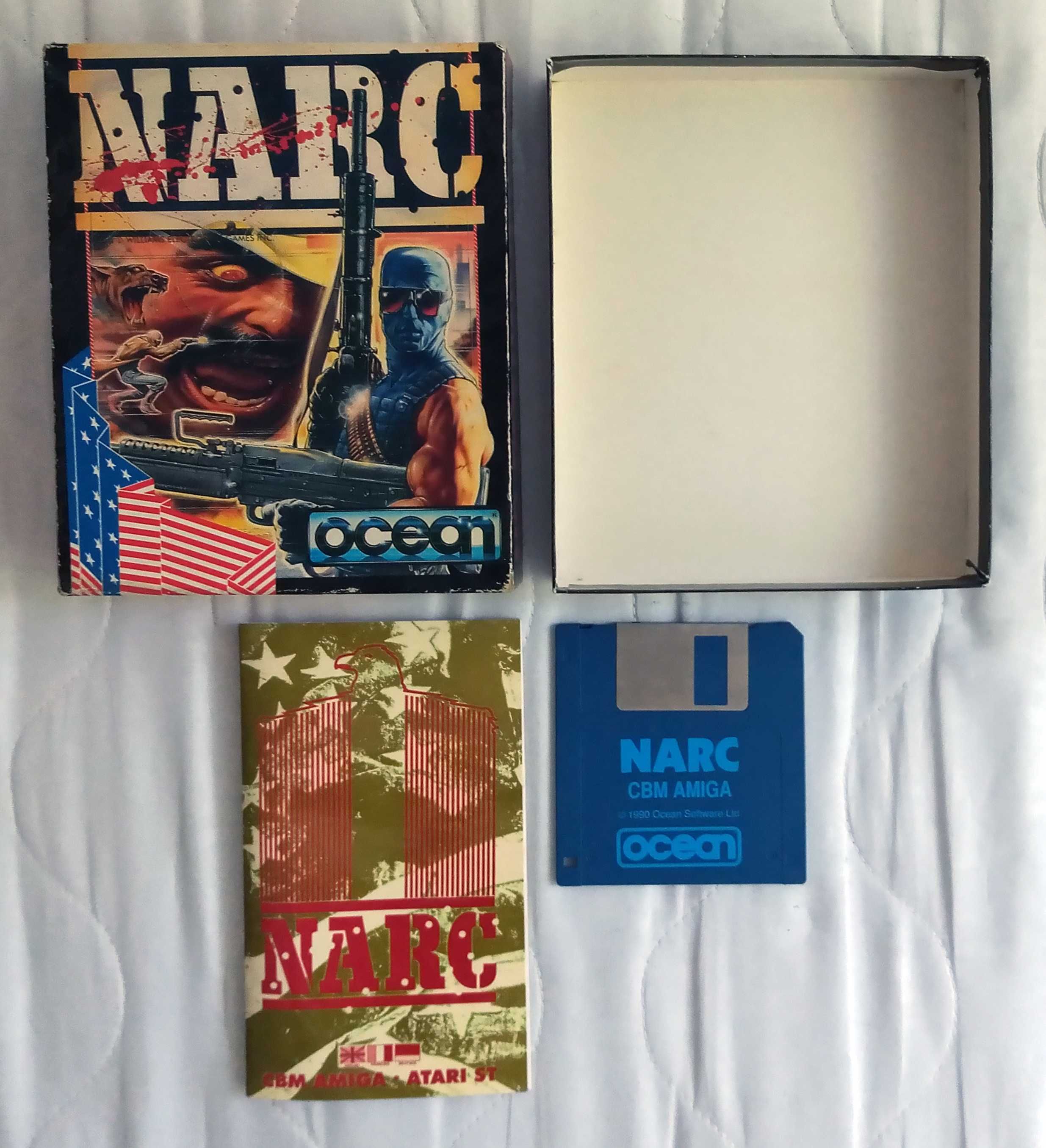 NARC Amiga Box Eng