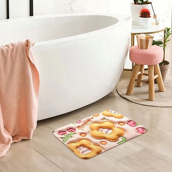 Mata Łazienkowa 3D Antypoślizgowa Chłonna Magic Dywanik Dziecięcy