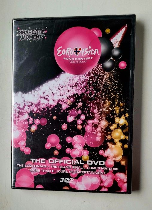 Eurovision Song Contest Oslo 2010 3x DVD Eurowizja FOLIA