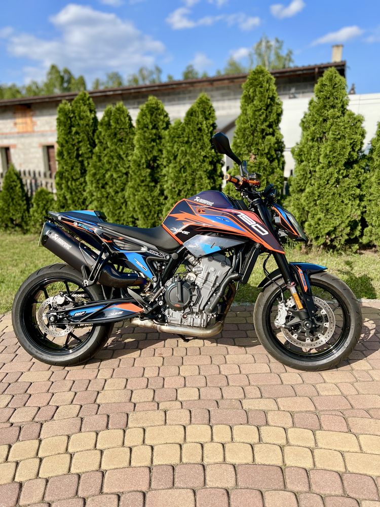 KTM DUKE 790 - 7812km 2023r.