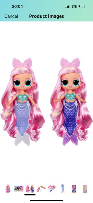 LOL Surprise Tweens Mermaid Lola Marine ЛОЛ Твінс Русалка Лана Маріне