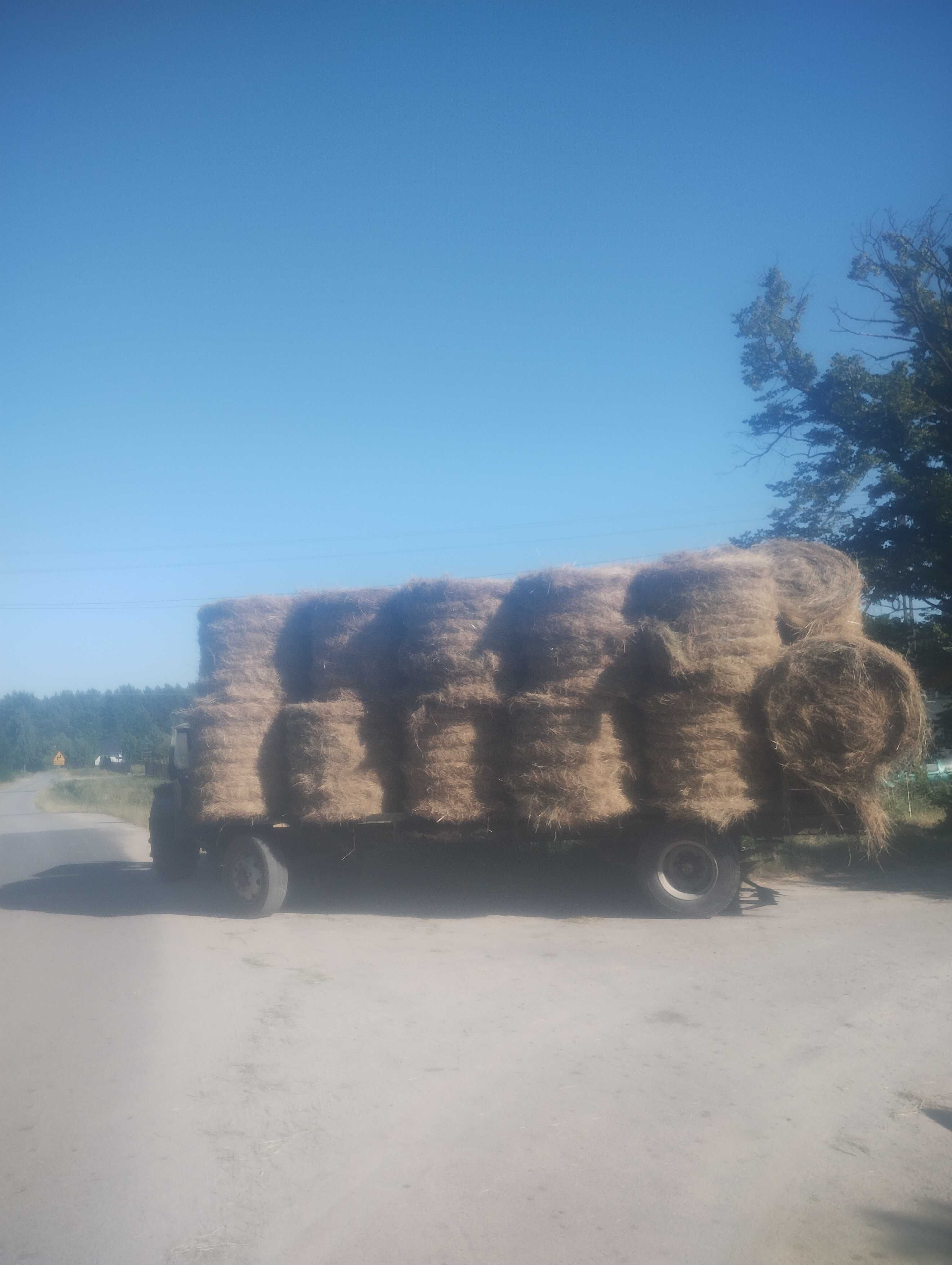 Sprzedam siano słoma możliwość transportu