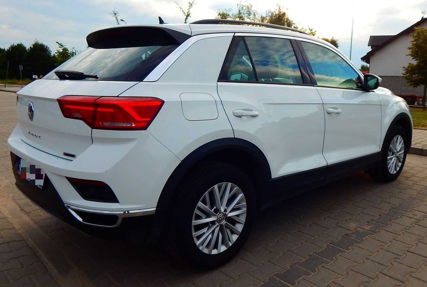 VW T-ROC 2.0 TSI 190KM 4x4 DSG bezwypadkowy 2020 FV 23% odlicz VAT