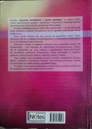 egzamin ósmoklasisty z języka polskiego Notes