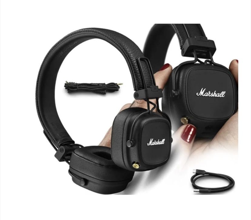 Навушники marshall major 3 чорні ОРИГІНАЛ!