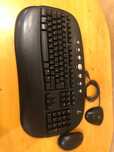 Системний блок. Клавіатура і мишка Logitech