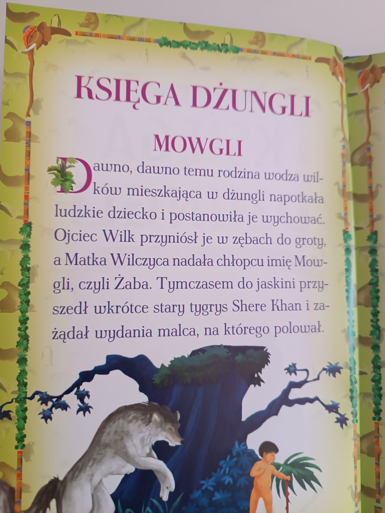 Księga dżungi- Bajka o Mowglim