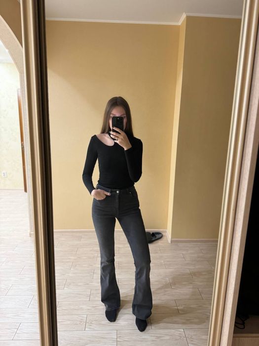 Джинси сірого кольору ZARA