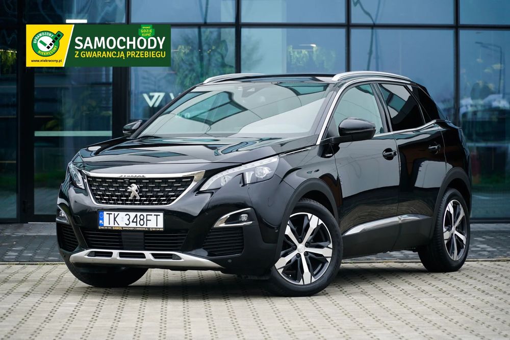 Peugeot 3008 GT-Line Kamera Nawigacja Hak Oryginał Półskóra Podgrzewana szyba