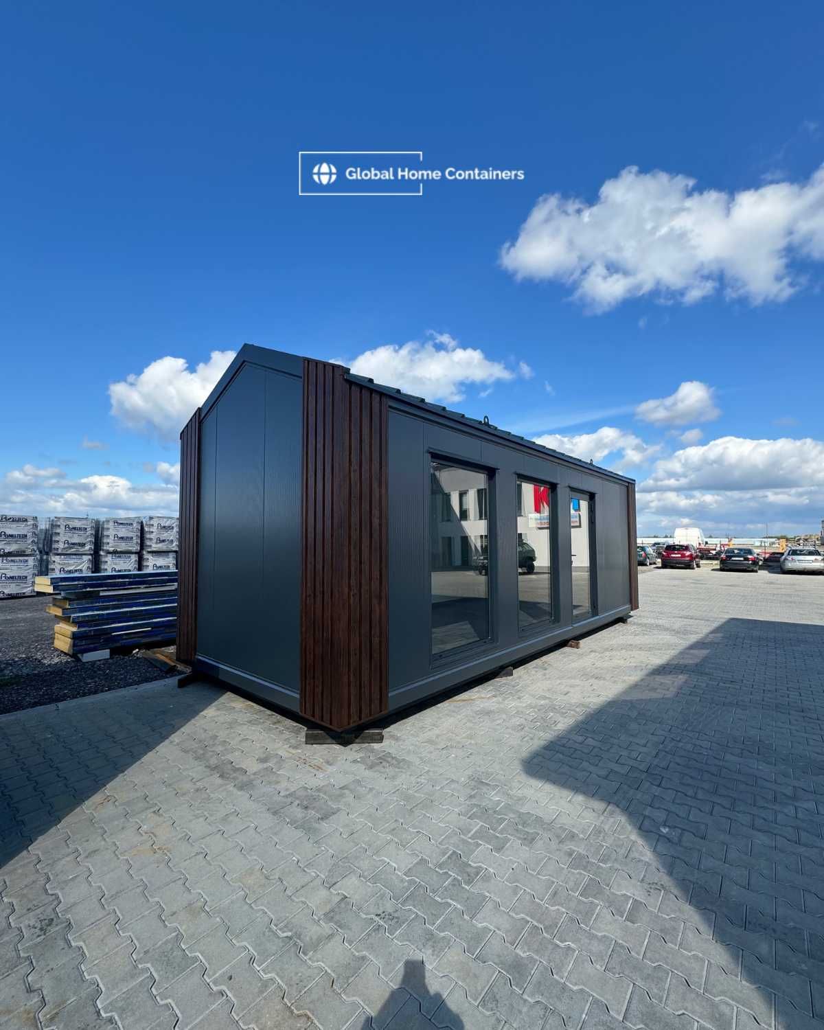 Kontener biurowy handlowy pawilon gastronomiczny 6x3 7x3 8x3 9x3 10x3