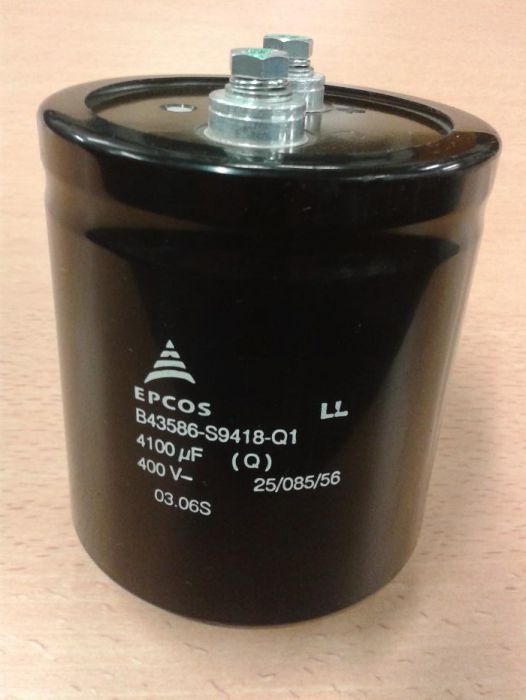 Condensador electrolitico Epcos 4100 uF 400V