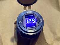 Швидка зарядка USB QC 3.0 36W адаптер живлення авто два порти врізний