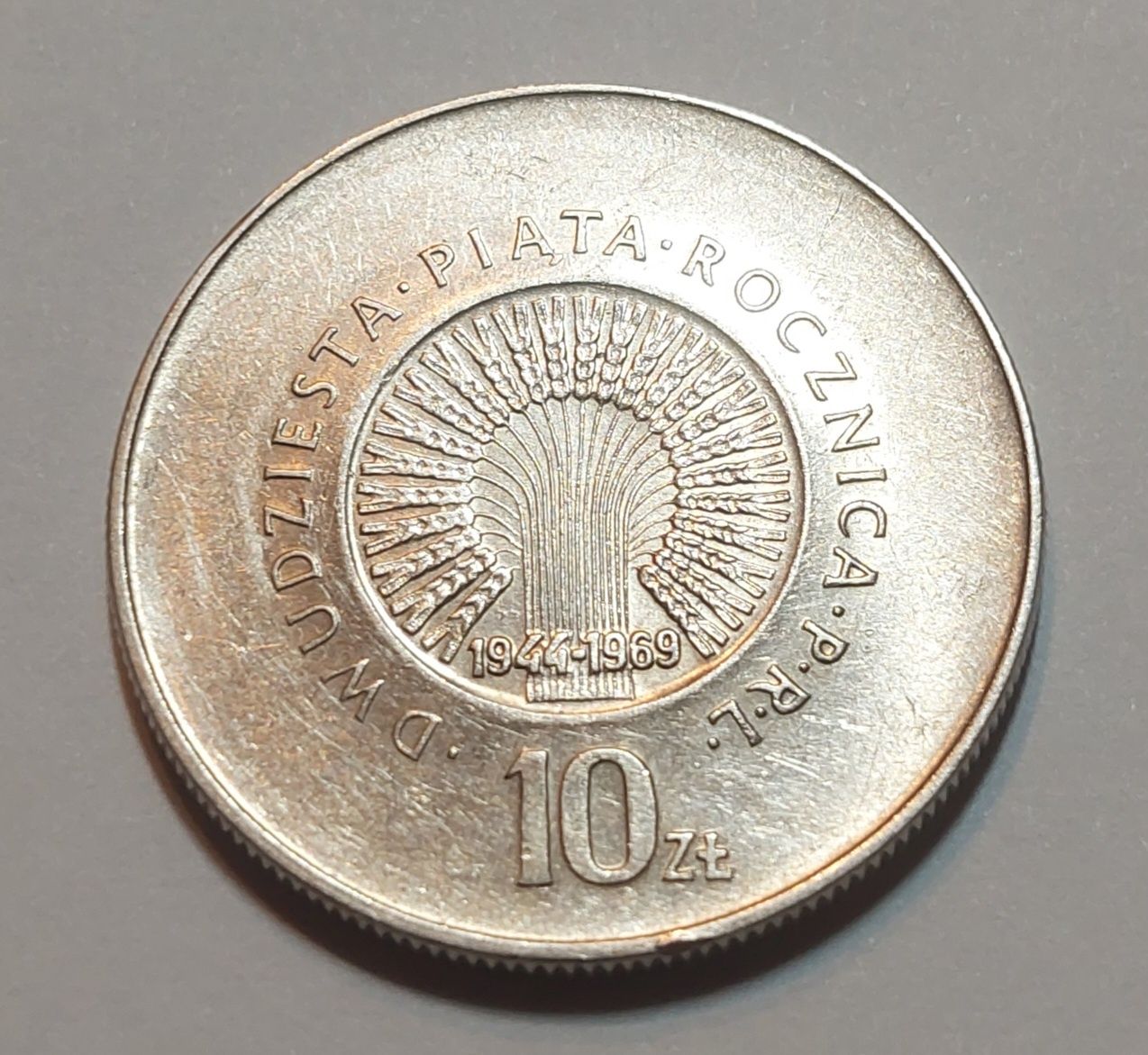 10 złotych 1969 - 25 rocznica PRL  [#485]