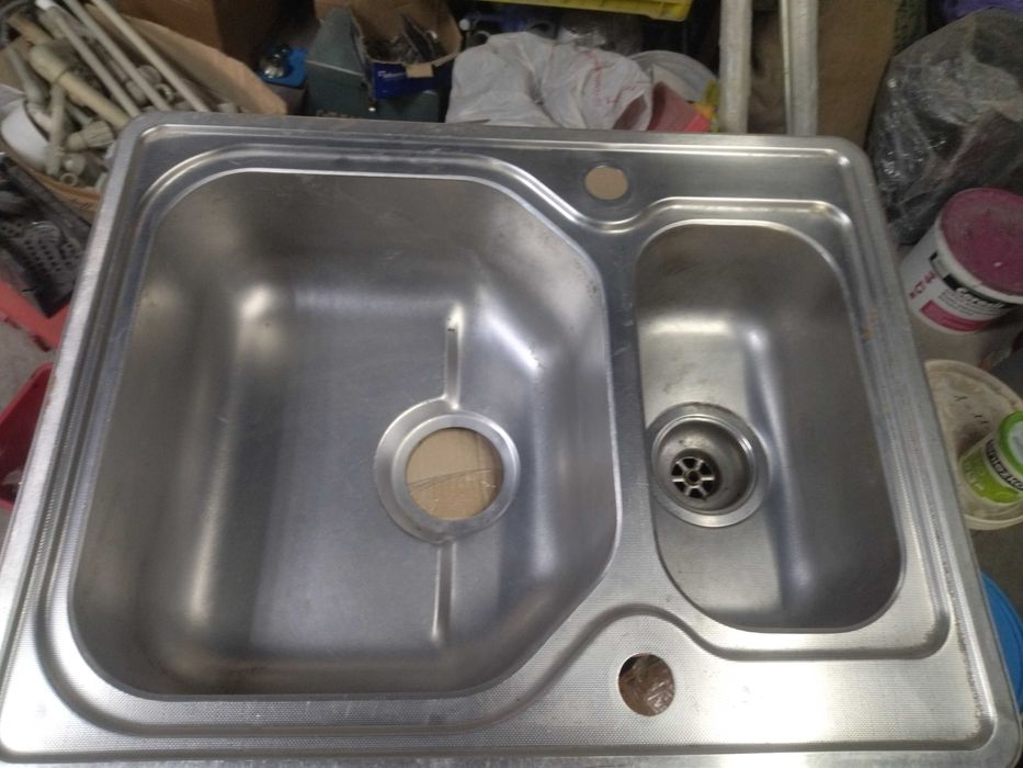 Мойка двойная и одинарная из нерж.
