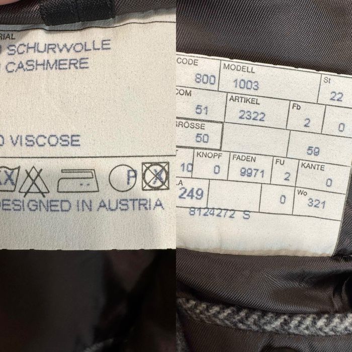 Licona австрійське чоловіче довге пальто кашемір і вовна