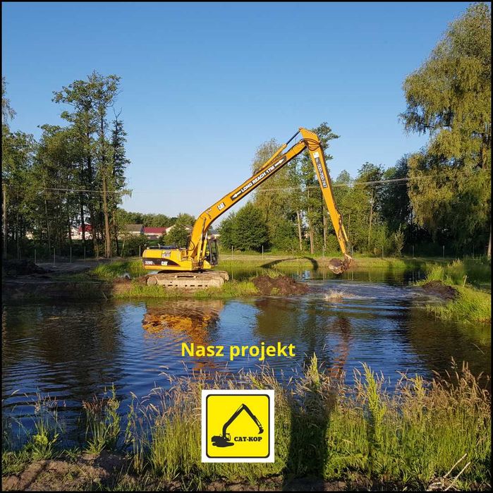 Kopanie, pogłębianie, rewitalizacja i odmulanie