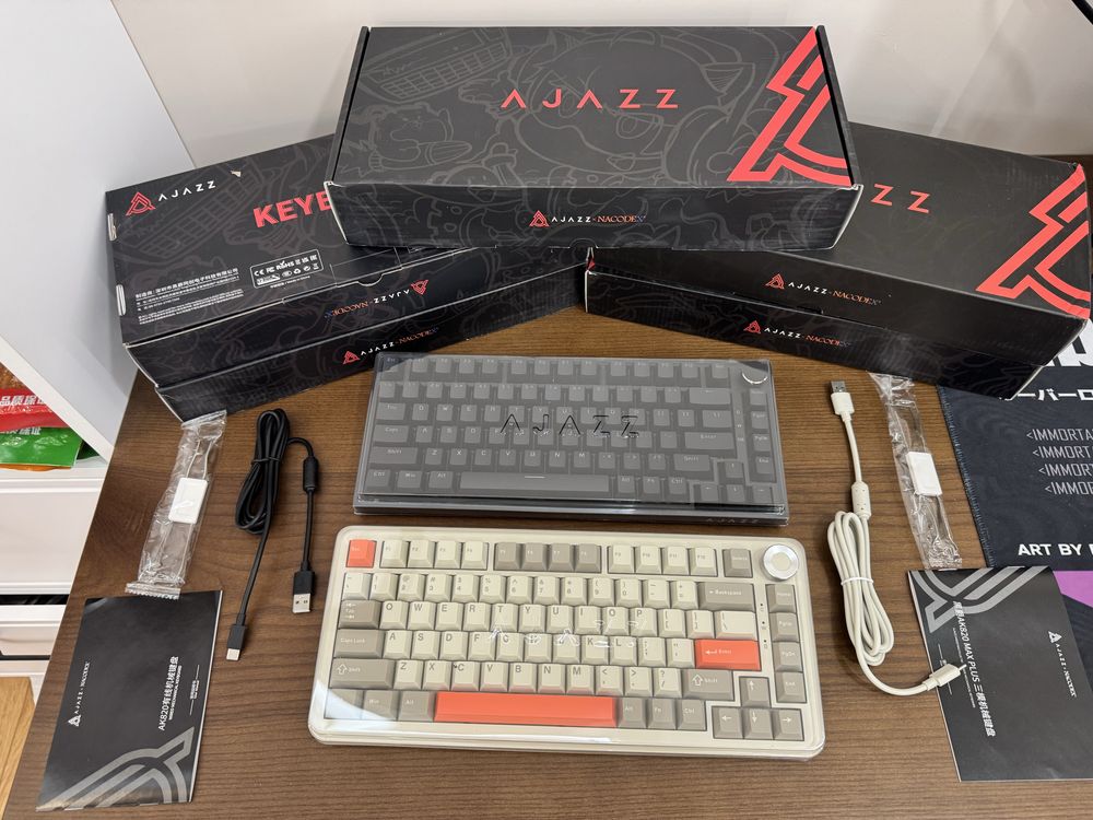 Клавіатура Ajjaz ak820 чорна