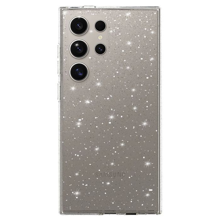 Crystal Glitter Case do Samsung Galaxy S23 Ultra Srebrny