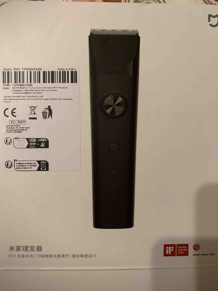 Xiaomi Hair Clipper , машинка для стрижки, бездротова