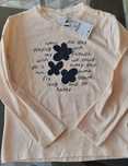 T-shirt manga comprida Zara