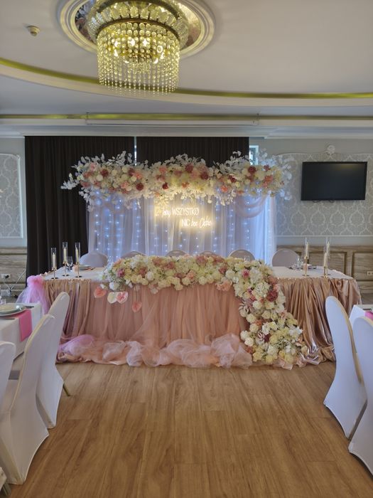 Dekoracje ślubów i wesel