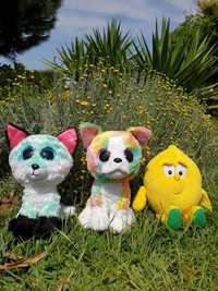 Peluches como novos ( cada um 5€) os 3 por 12€