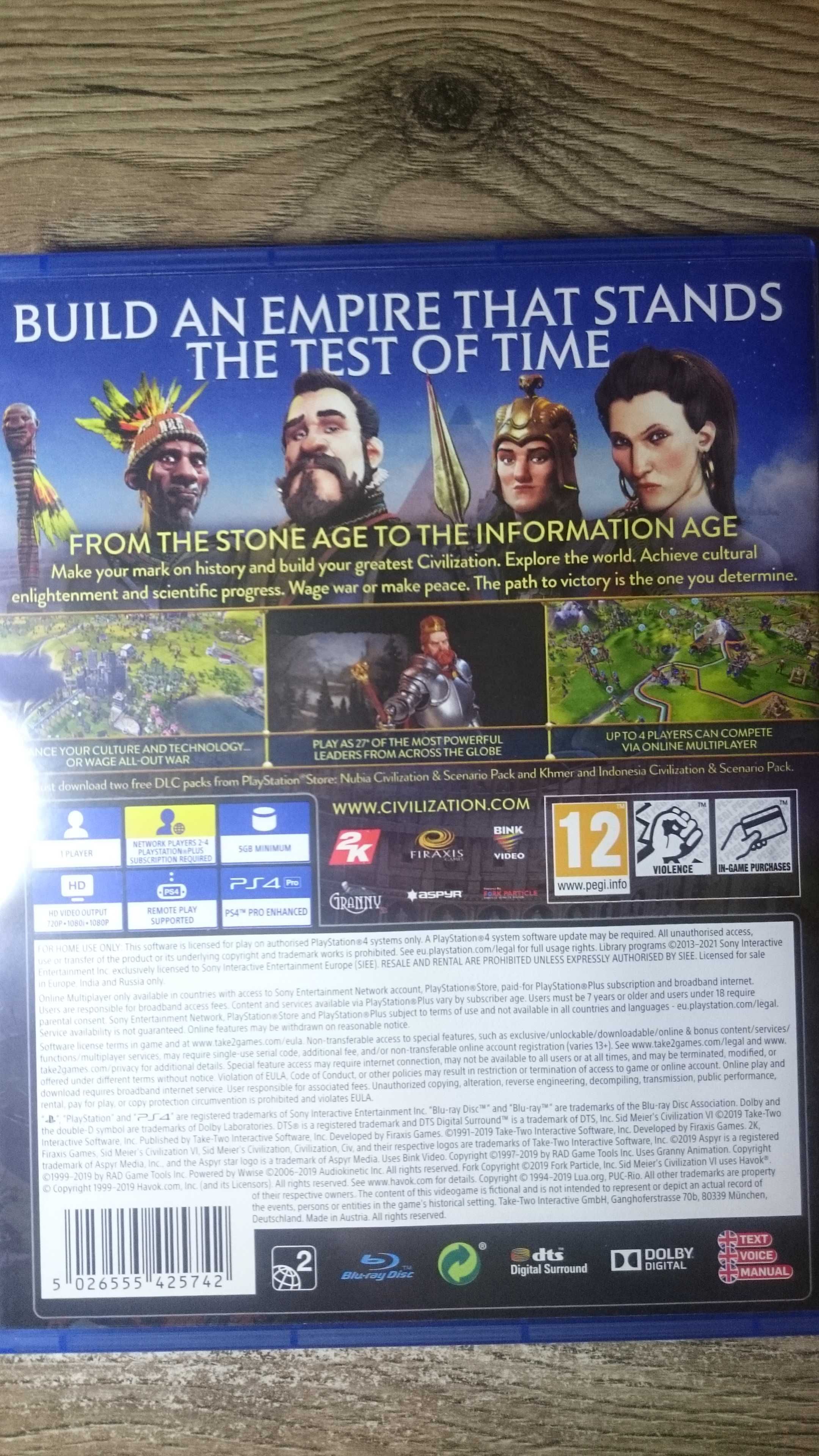 Civilization VI 6 ps4 playstation 4 Cywilizacja humankind strategia