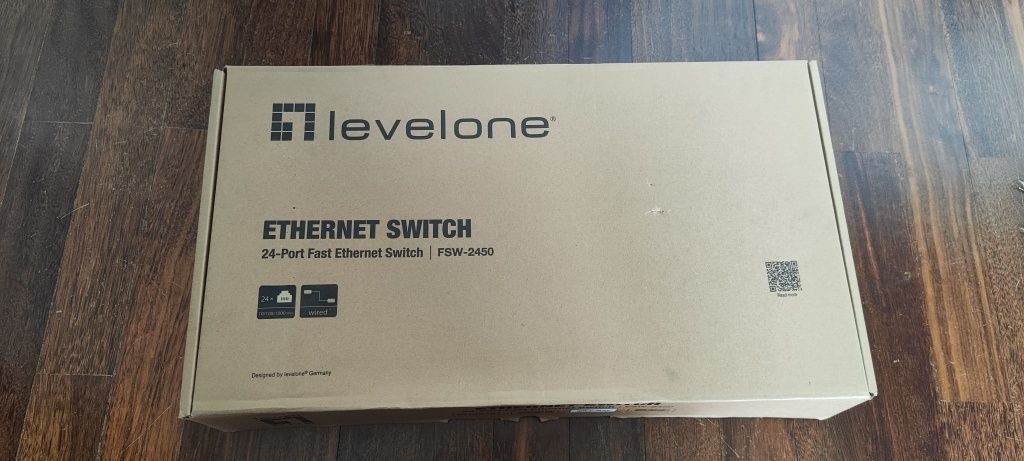 Switch LevelOne Fast Ethernet (100 Mbits) 24 portas