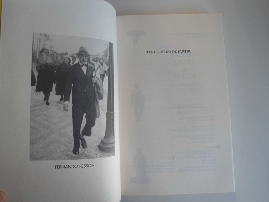 Tenho Medo de Partir-Um livro de Viagens por Fernando Pessoa