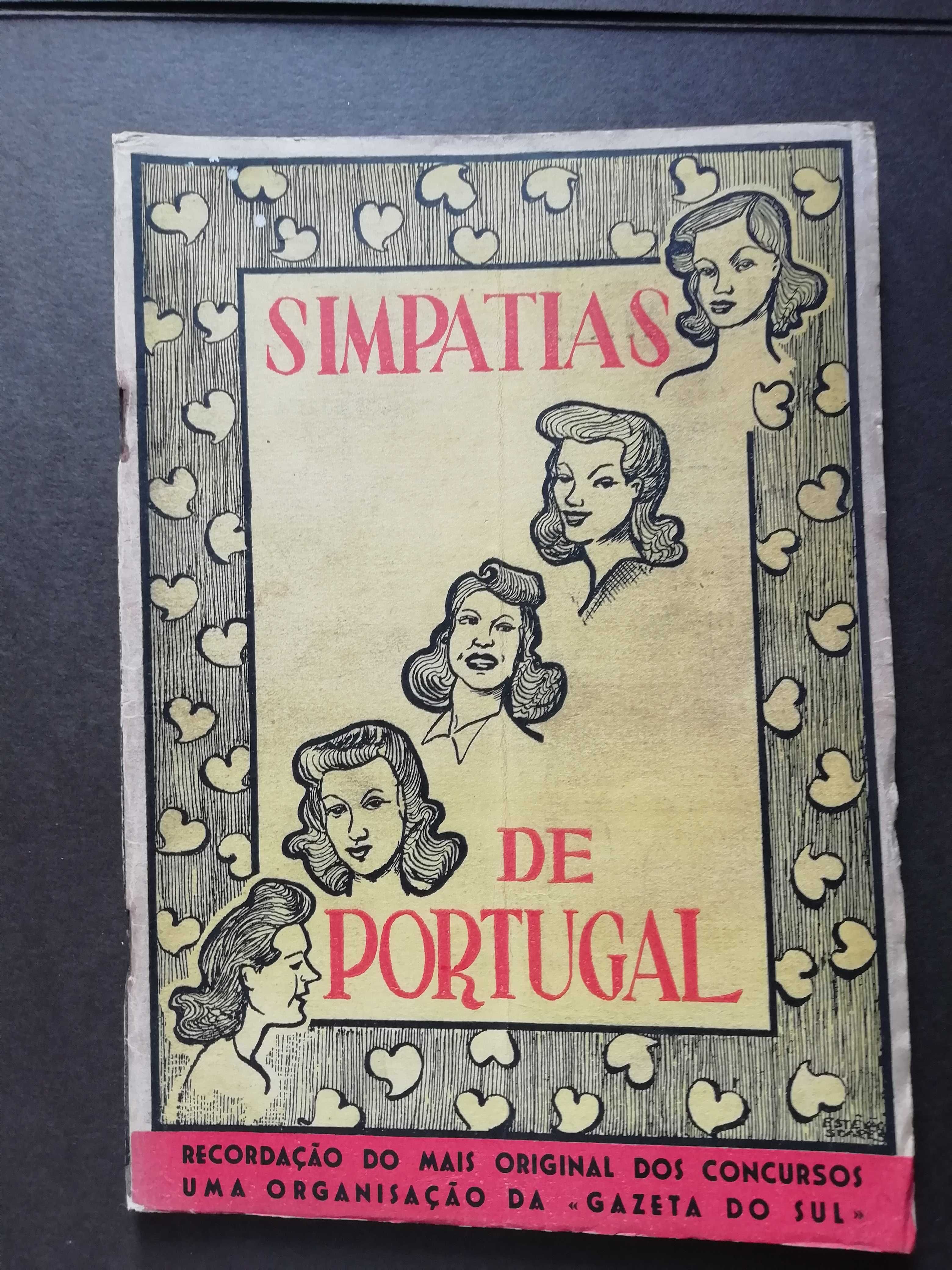 Revista "Simpatias de Portugal" de 1948 - Concurso Tio Rico