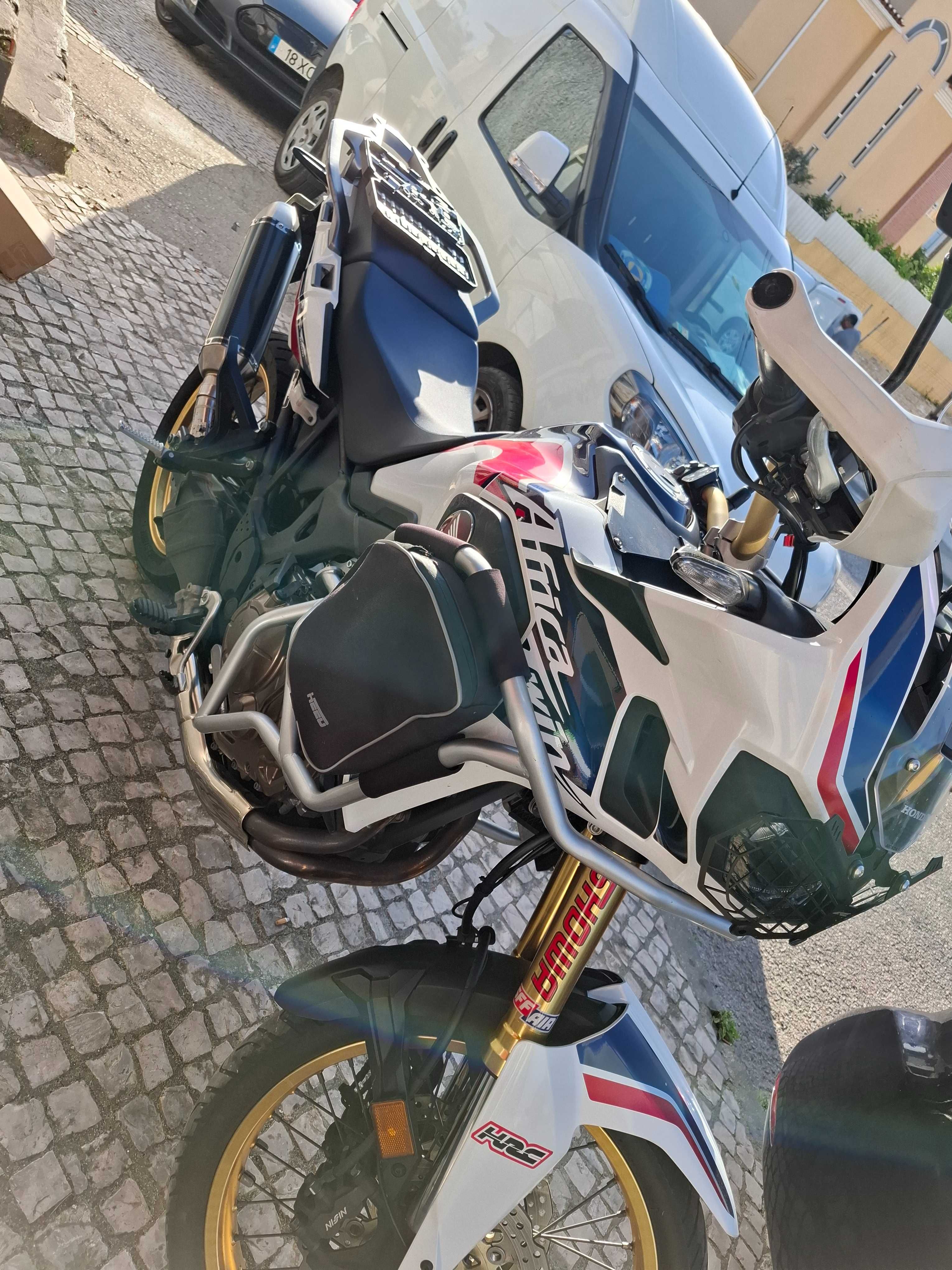 Ponteira escape para HONDA CRF1000 Africa Twin