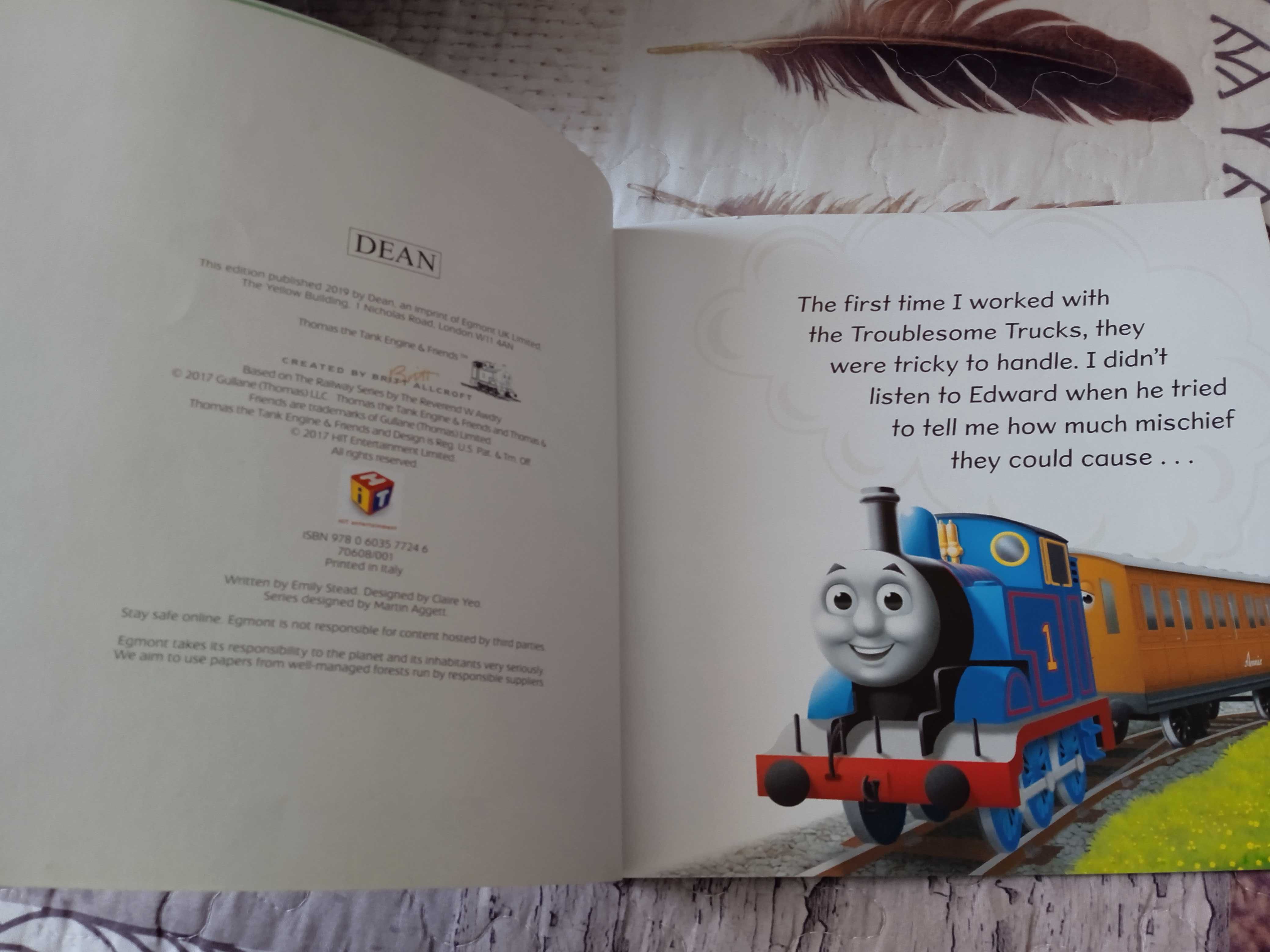 Książka po angielsku Thomas & Friends Troublesome Trucks