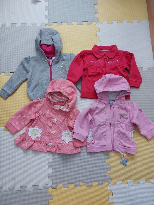 Bluzy na dziewczynki 62-68