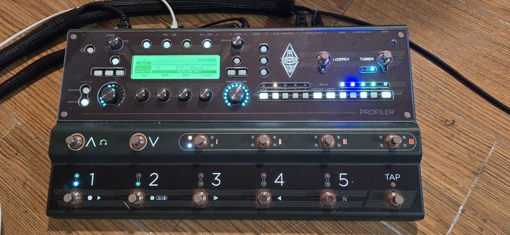 Modelador guitarra Kemper Stage profiling amp