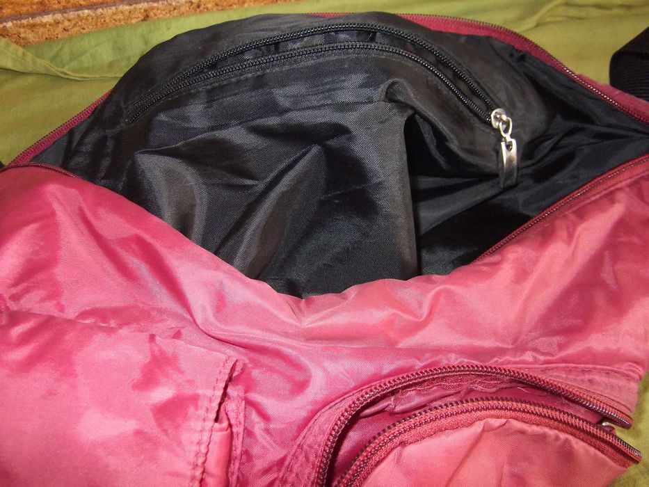 Mala impermeável grande vermelha / Big red waterproof bag