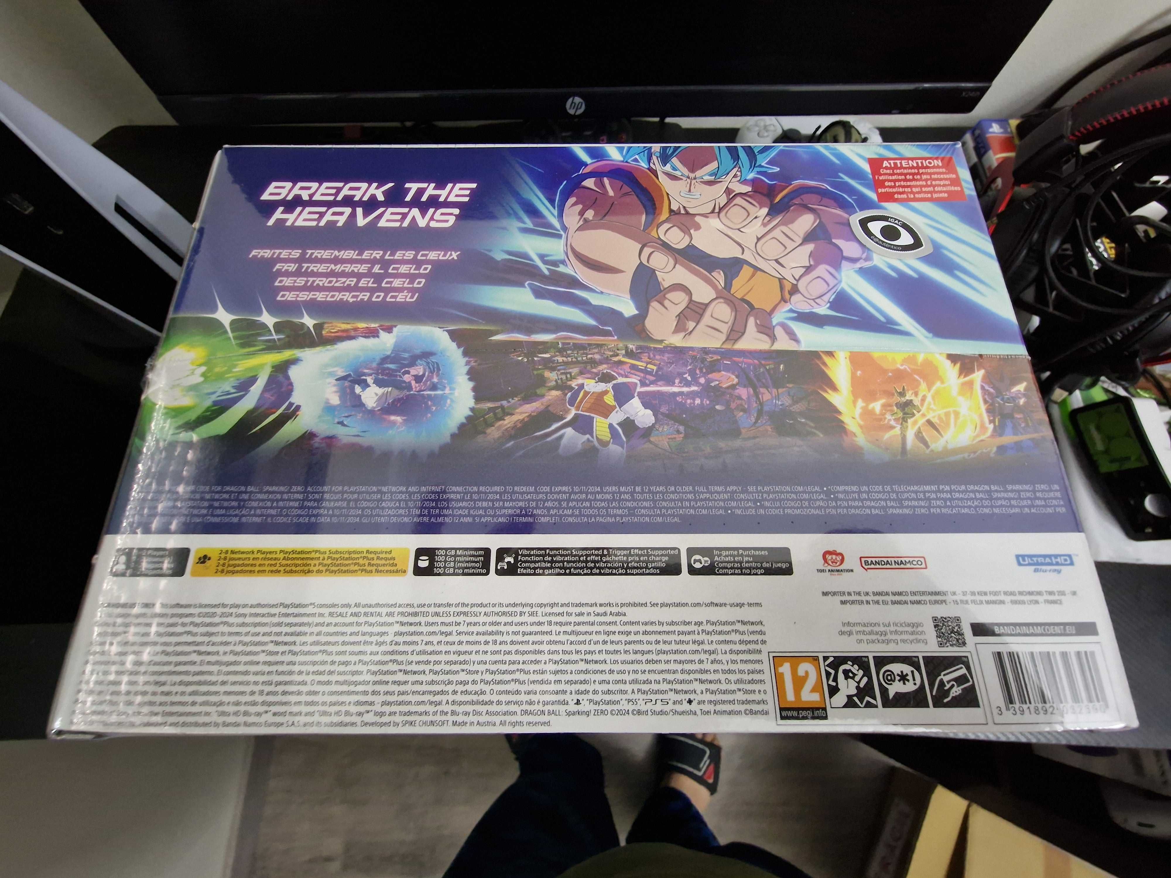 Dragon Ball Sparking Zero Playstation 5