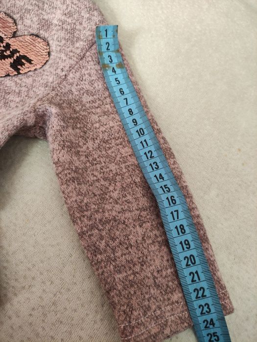 Тёплый костюм для малышки 6-18 мес .