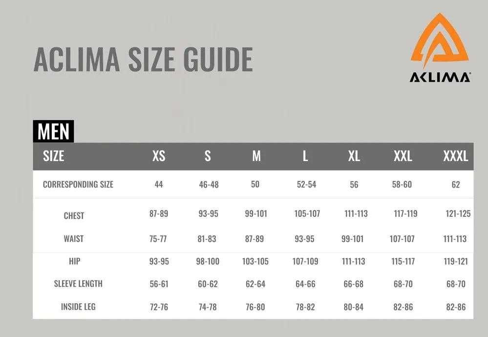 Термокофта чоловіча Aclima LightWool з шерсті мериноса. Всі розміри.