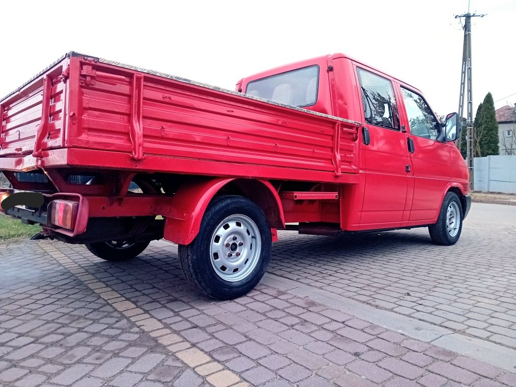 Volkswagen Transporter T4 2.5 TDI.  Doka.  Skrzynia. Plandeka