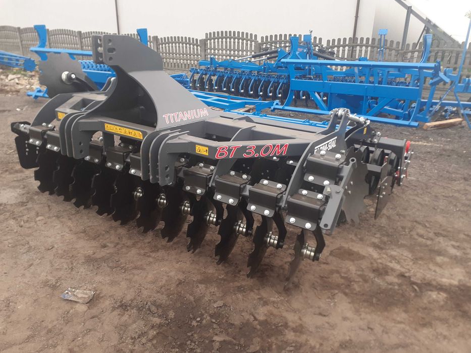 Brona talerzowa 3m FARM-STAL Berlinek,Pyrzyce,Strzelce Krajańskie