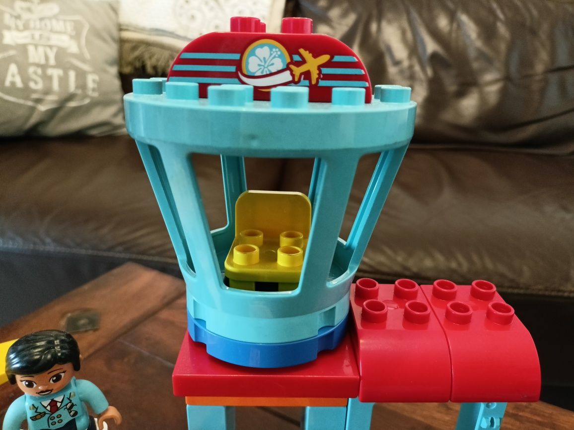 Kompletny pudełko instrukcja Lego Duplo Lotnisko 10871