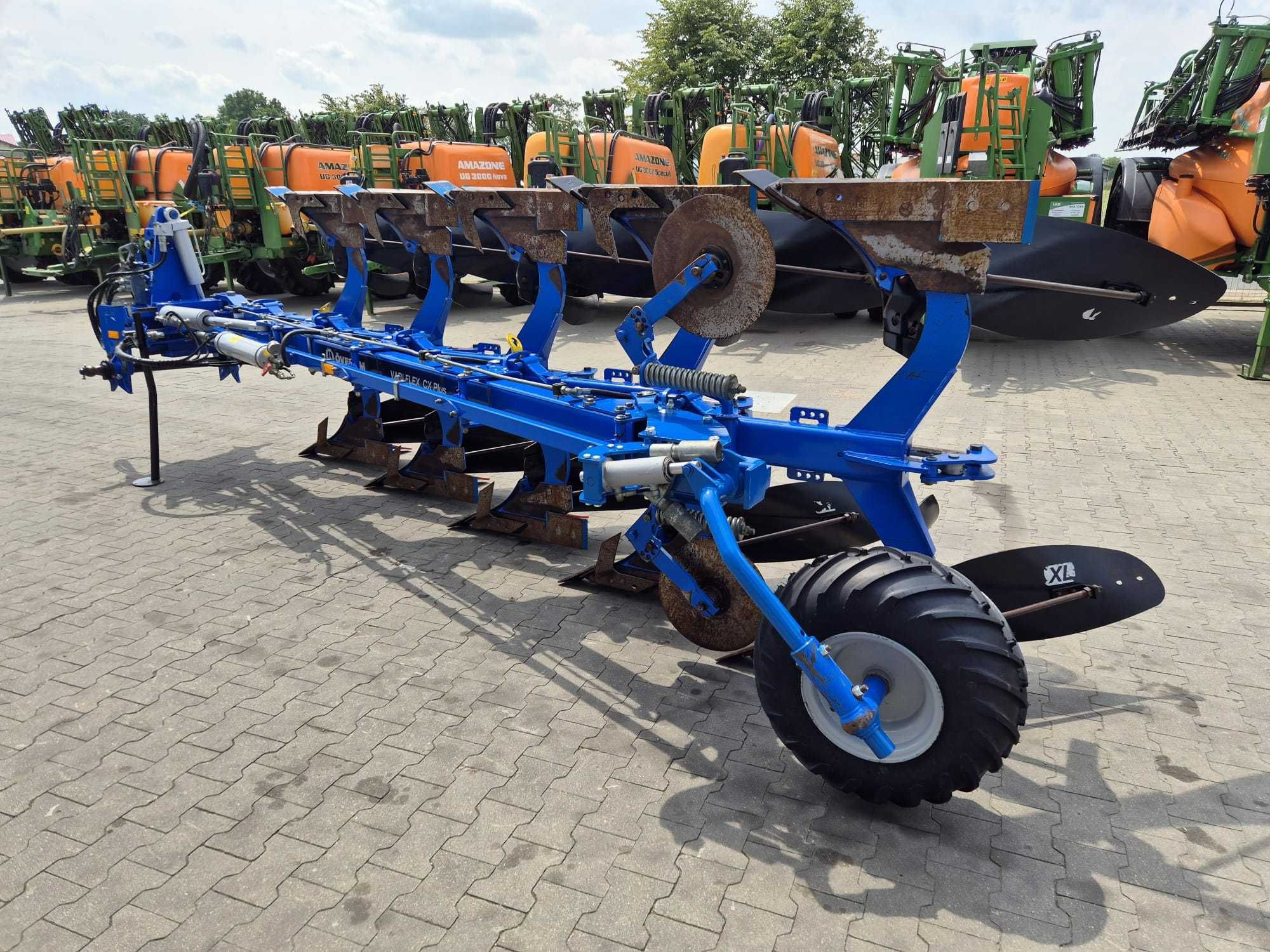 Pług Overum  Vari Flex CX Plus 2018r 5-skibowy obrotowy NON-STOP