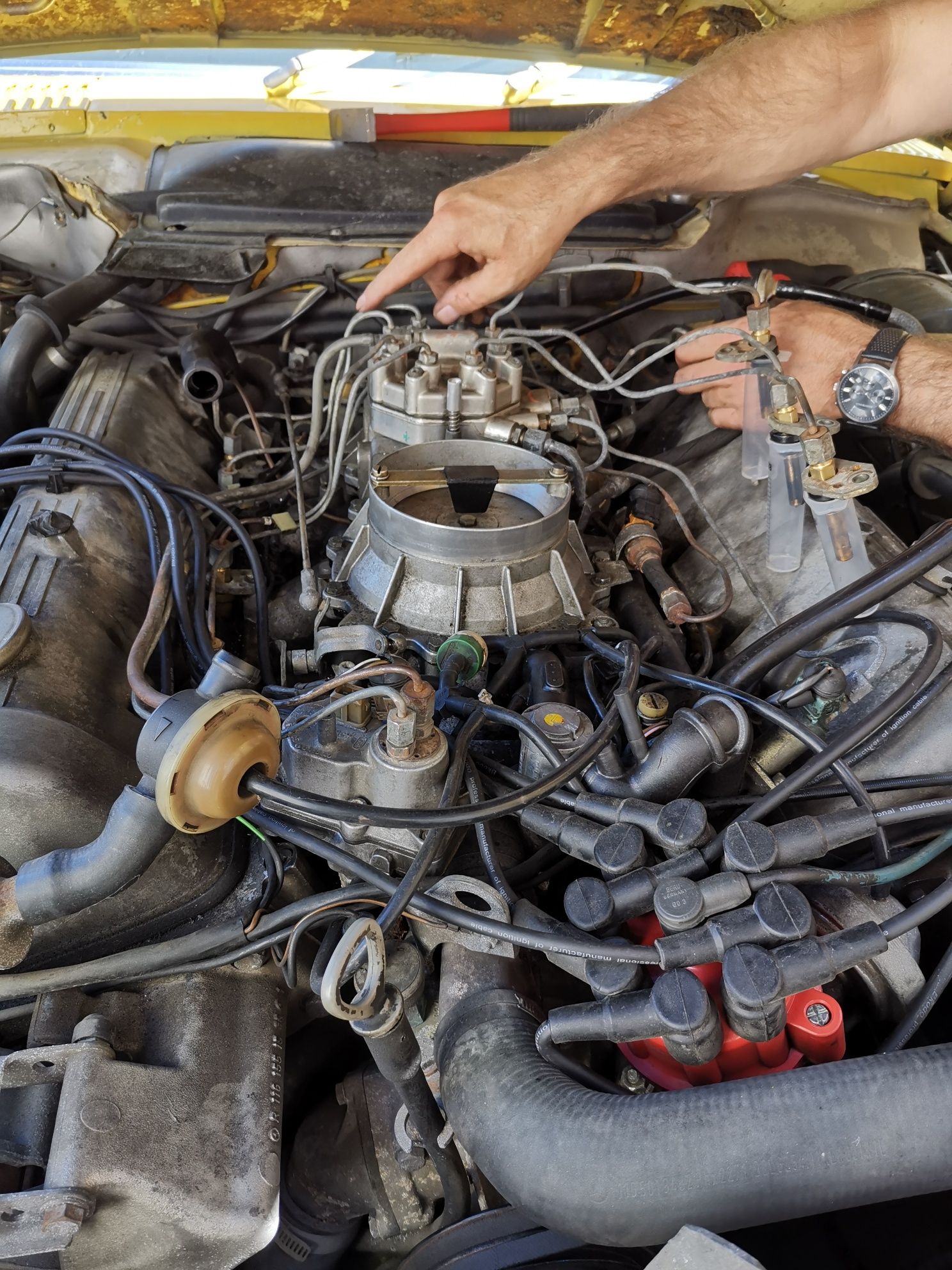 Porsche K KE Jetronic wtrysk paliwa 924 928 rozdzielacz regulacja 944