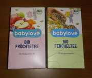 Babylove дитячій чай та напій на основі соку і чаю, батончики, печиво,