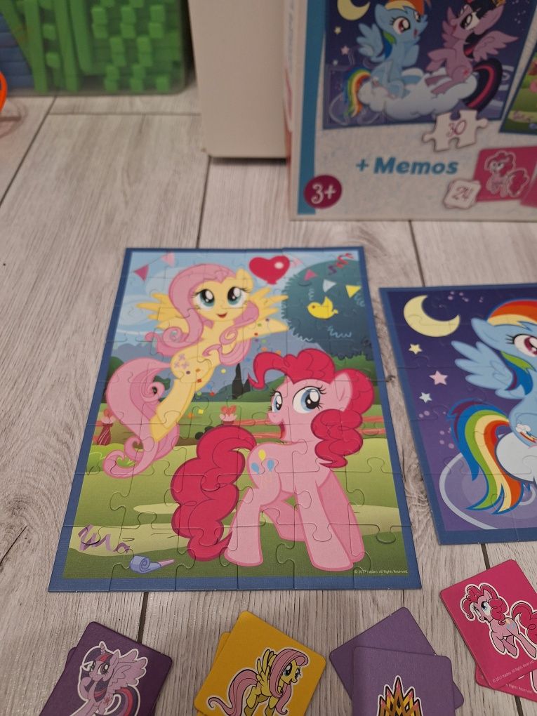 Puzzle my Little Pony + memory 24 szt