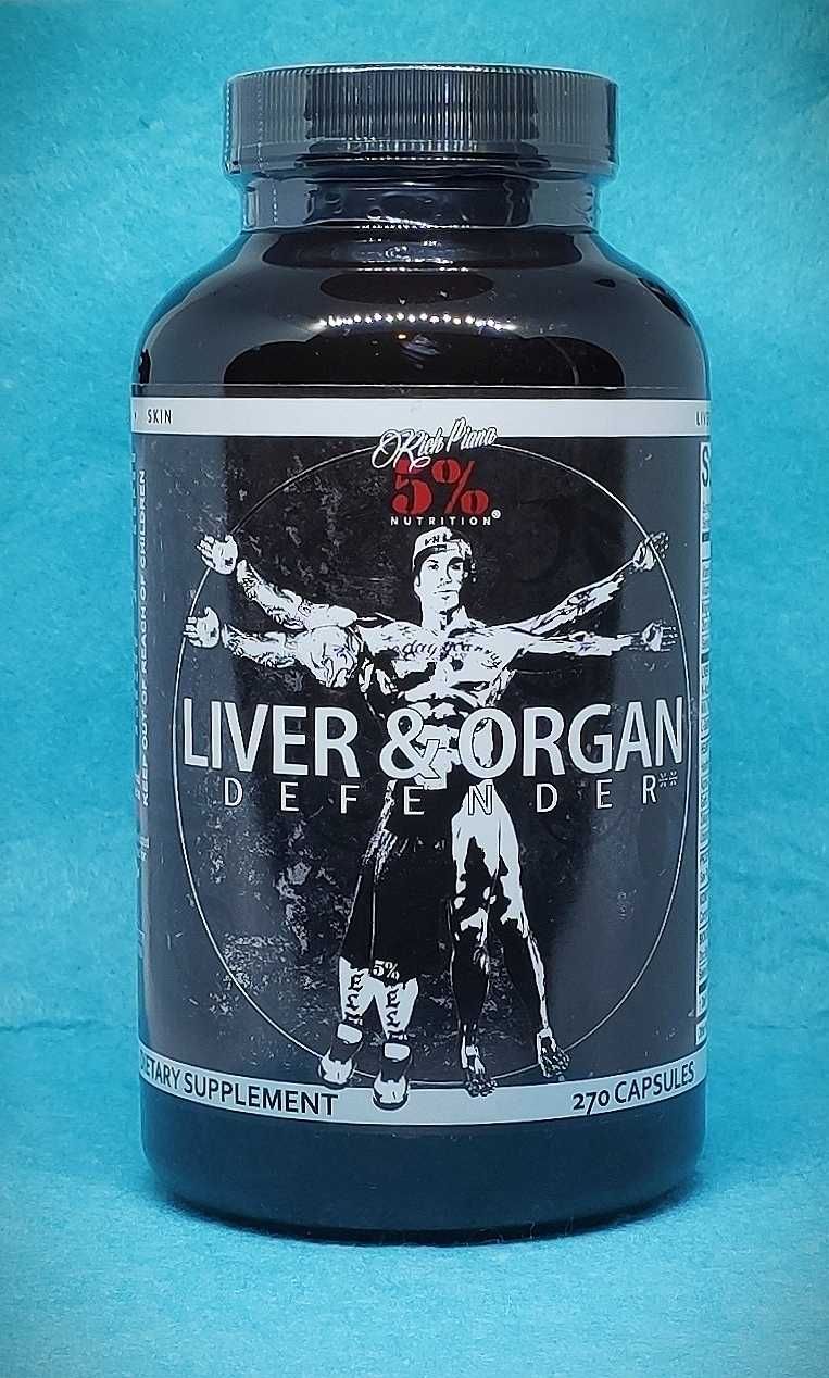 Promocja! 5% Nutrition Liver & Oragan defender 270  caps