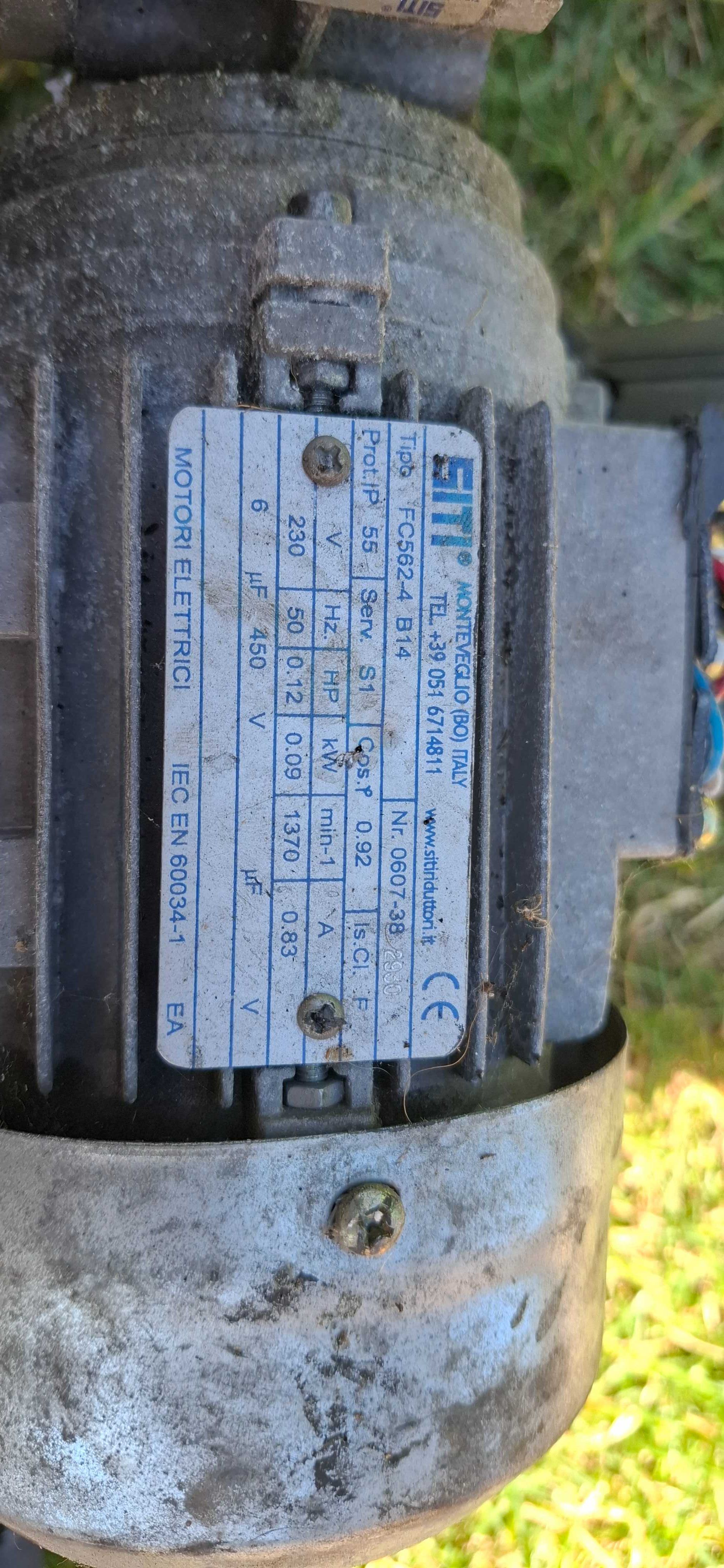 Ślimak podajnika + rura + motoreduktor + silnik