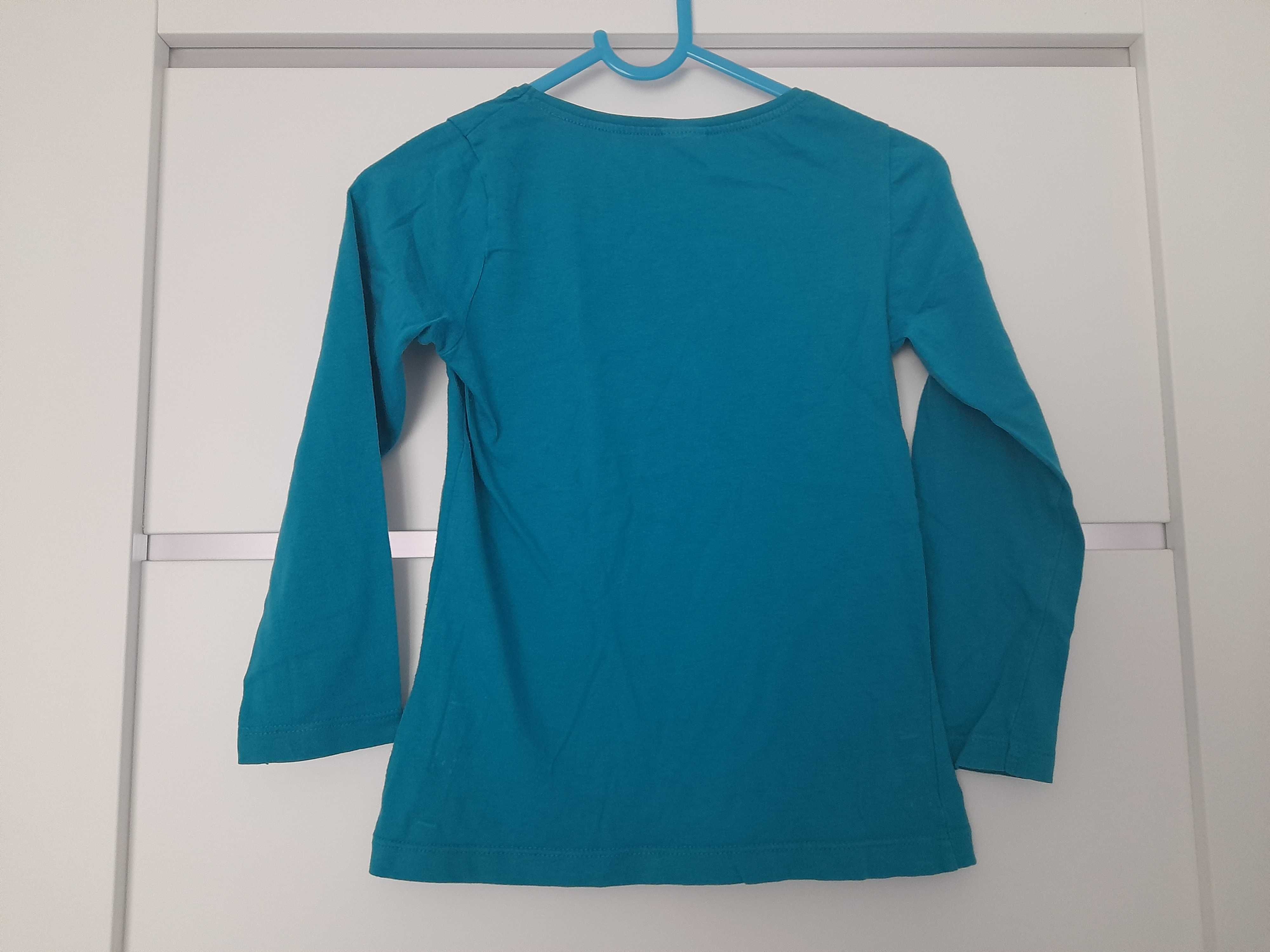 Koszulki z długim rękawem dla dziewczynki (rozmiar 98/104)
