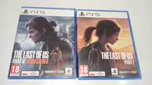 2 gry na ps5 THE LAST OF US PART I + PART II postacie mówią po polsku,